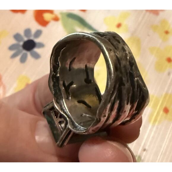 Silpada Silver Ring with Blue Gemstone - Picture 10 of 11